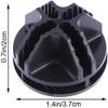 Sitrda Black Plastic Connectors for Modular Cabinets, 20 Pieces view 4