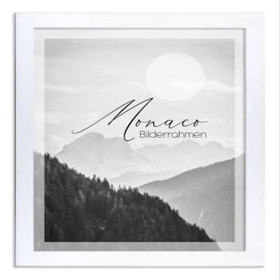 BIRAPA Monaco Picture Frame 45.7 x 60.9 cm Matte White – Picture, Poster, Interchangeable and Modern Frame