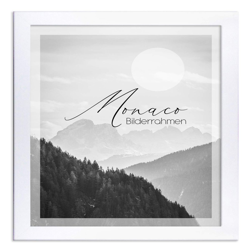 BIRAPA Monaco Picture Frame 45.7 x 60.9 cm Matte White – Picture, Poster, Interchangeable and Modern Frame