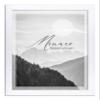 BIRAPA Monaco Picture Frame 45.7 x 60.9 cm Matte White – Picture, Poster, Interchangeable and Modern Frame view 1