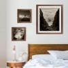 BIRAPA Monaco Wooden Picture Frame 24 x 30 cm, Dark Walnut view 2