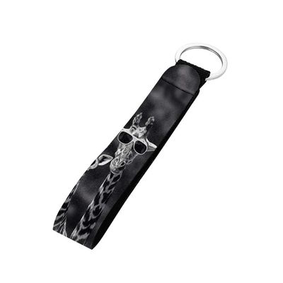 Pizding Giraffe Keychain Wristlet, One Size