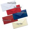 100 Letter Envelopes Color Mix Pack 3, DL - 110 x 220 mm (11 x 22 cm), Gummed Flap, No Window - Ideal for Invitation Cards - FarbenFroh Series view 2