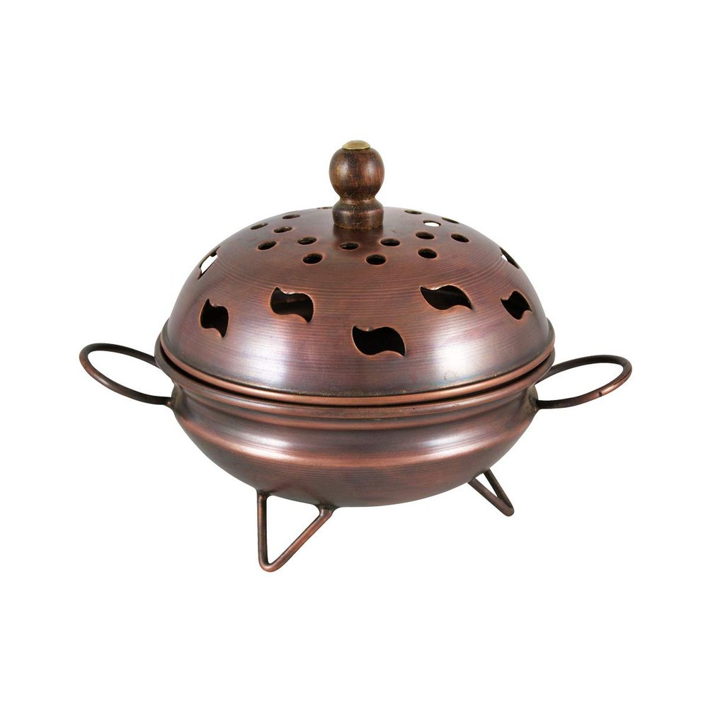 NKlaus Copper-Colored Incense Burner, 12.5 cm, 1 pc