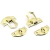 LBTODH Antique Latch, Buckle Closure for Jewelry Boxes, Gift Boxes, Dollhouses and Decorative Accessories (Gold) view 3