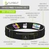 FlipBelt Elite Running Belt for Phone and Small Essentials, Water-Resistant, Size L, Black view 4