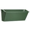 YMZ Green Rectangular Wall-Mounted Plastic Planter view 1