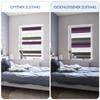SBARTAR Double Roller Blind White-Anthracite-Aubergine 55 x 140 cm view 4