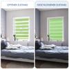 SBARTAR Green Double Roller Blind 80 x 150 cm (Fabric Width 80 cm) view 4