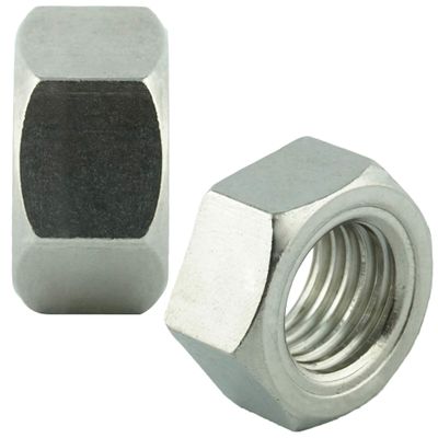 M18 Hex Nuts, 25-Pack – Stainless Steel A2/V2A, DIN 934/ISO 4032 | AGBERG