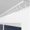 ALOHA RIO 4-Track Curtain Track, 140 cm, White, with Pleat Hooks view 1