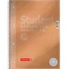 BRUNNEN A4 College Pad, Ruling 27, Metallic view 3