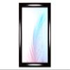 Duisburger-Rahmen24 DR35 Custom Picture Frame 43 x 147 cm, High-Gloss Black view 1