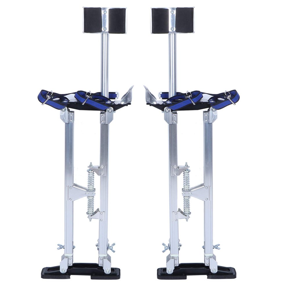 Adjustable Heavy-Duty Stilts, 24–40 in., Silver