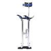 Adjustable Heavy-Duty Stilts, 24–40 in., Silver view 2