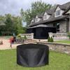 ZHCHL Round Garden Table Cover 80 x 58 cm, Waterproof Outdoor Furniture Cover view 2