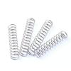 LITAO-XIE Lt-Spring Compression Spring, 10-Pack, 0.9 mm Wire, 5 mm OD, White Galvanized view 1