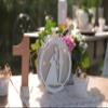 Santex 6836-2 Table Number 2, 15 cm, Rose Gold view 3