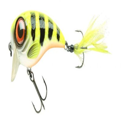 Spro Fat Iris Hard Lure Hot Perch 8 cm, 40 g