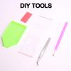 DIY 5D Diamond Painting Full Drill Kit, Black and White, Round Drill, 30 x 75 cm view 3