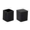 Flyshop Square Chair Leg Caps, 20 x 20 mm, Black, 24-Pack view 1