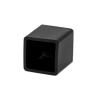 Flyshop Square Chair Leg Caps, 20 x 20 mm, Black, 24-Pack view 4