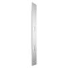 ck-Türbeschläge Renovation Set, Long Backplate Q, V2A Brushed Stainless Steel, 250 × 55 × 2 mm, Shine, BB view 3