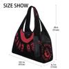 MONTOJ Red Chili Handbag-Style Gym Bag for Women view 3