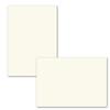 700 Insert Sheets for B6 Folded Cards, Cream White, 123 x 174 mm, Unscored view 1