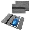 NAUC Felt Sleeve for Captiva Pad 12 Tablet, Gray view 1