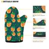 HUGS IDEA Insulated Oven Mitts, Heat-Resistant to 200°C, Candy Colors view 3