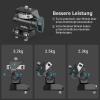 SMALLRIG Camera Monitor Mount, 360° Swivel and 180° Tilt, Adjustable 1/4"-20 Mount for 5" and 7" Monitors - 2904B view 4