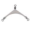 Durable Stainless Steel Three-Way Fishing Swivels, 10-Piece (Size 2) view 1