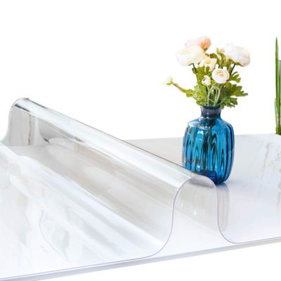 ANRO Transparent Washable PVC Table Cover, 2 mm, 110 x 135 cm