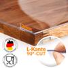 ANRO Transparent Washable PVC Table Cover, 2 mm, 110 x 135 cm view 2
