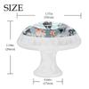 EZIOLY Goldfish Blackmoor Round Cabinet Knobs for Kitchen Cabinets, 4-Pack, White Handles view 4