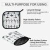 Watercolor Ballet Girl Print Oven Mitt and Pot Holder Set view 4
