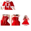 Uteruik Christmas Dress Costume with Hooded Scarf, Cosplay Halloween Christmas Party Outfit for Adults (XL) view 4