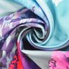 FANSU Mold-Resistant Shower Curtain, 3D Printed, 100% Polyester, Waterproof, Antibacterial, with 12 C-Shaped Plastic Hooks, Elephant, 165 x 180 cm view 2