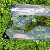 Transparent PVC Heavy-Duty Waterproof Tarp with Grommets, 0.3 mm, 1.2 x 5 m view 1