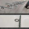Transparent PVC Heavy-Duty Waterproof Tarp with Grommets, 0.3 mm, 1.2 x 5 m view 3