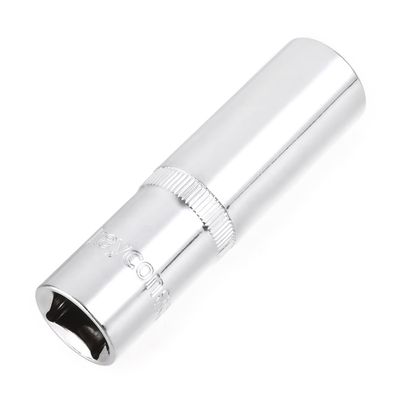 Utoolmart 16 mm 12-Point Torx Socket, 1/2-Inch Drive, Deep, Chrome Vanadium, 2-Piece Set