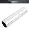 Utoolmart 16 mm 12-Point Torx Socket, 1/2-Inch Drive, Deep, Chrome Vanadium, 2-Piece Set view 3