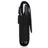 Dual-Layer Belt-Clip Loop Holster Phone Pouch with Card Slot for Samsung Galaxy S24 Ultra, S23 Ultra, S20 Ultra, S20 FE, S23+, S24+, A14, A54, A52s, A23, A22, A04, A03S, M22 (Black) view 4