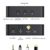 Bluetooth 5.0 Hi-Fi Transmitter and Receiver Adapter with Optical/AUX Streaming, Black view 4