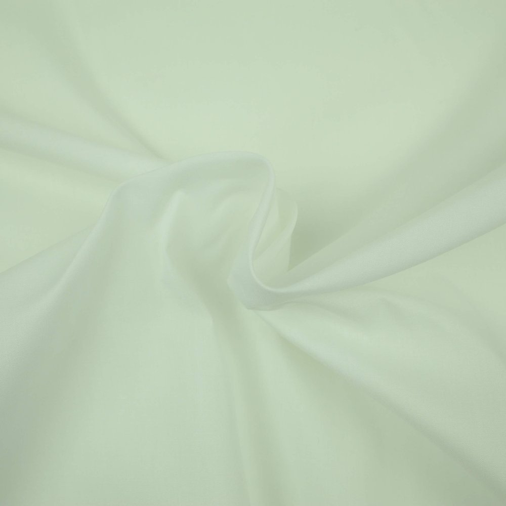 Textile Plaza Premium Solid Polycotton Fabric, 111.8 cm (Off White 3083, 10 cm x 10 cm Sample)