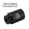 MIXPOWER 1/2" Drive Deep Impact Socket, CR-MO, 36 mm Metric, 6-Point Axle Nut Socket view 4
