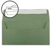 700 Kraft Paper DL Envelopes, Green, Self-Adhesive, 11 x 22 cm view 3