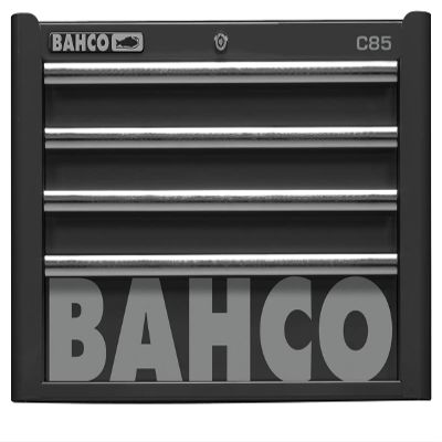 Bahco Stainless Steel Tool Cabinet, Chest Type, 4 Drawers, 417 x 677 x 677 mm