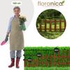 Floranica Wooden Garden Edging Fence, 40 x 100 cm, Brown view 3